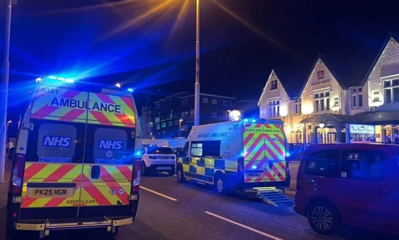 major incident in blackpool today
