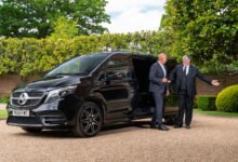 v class chauffeur london