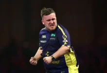 what weight darts does luke littler use